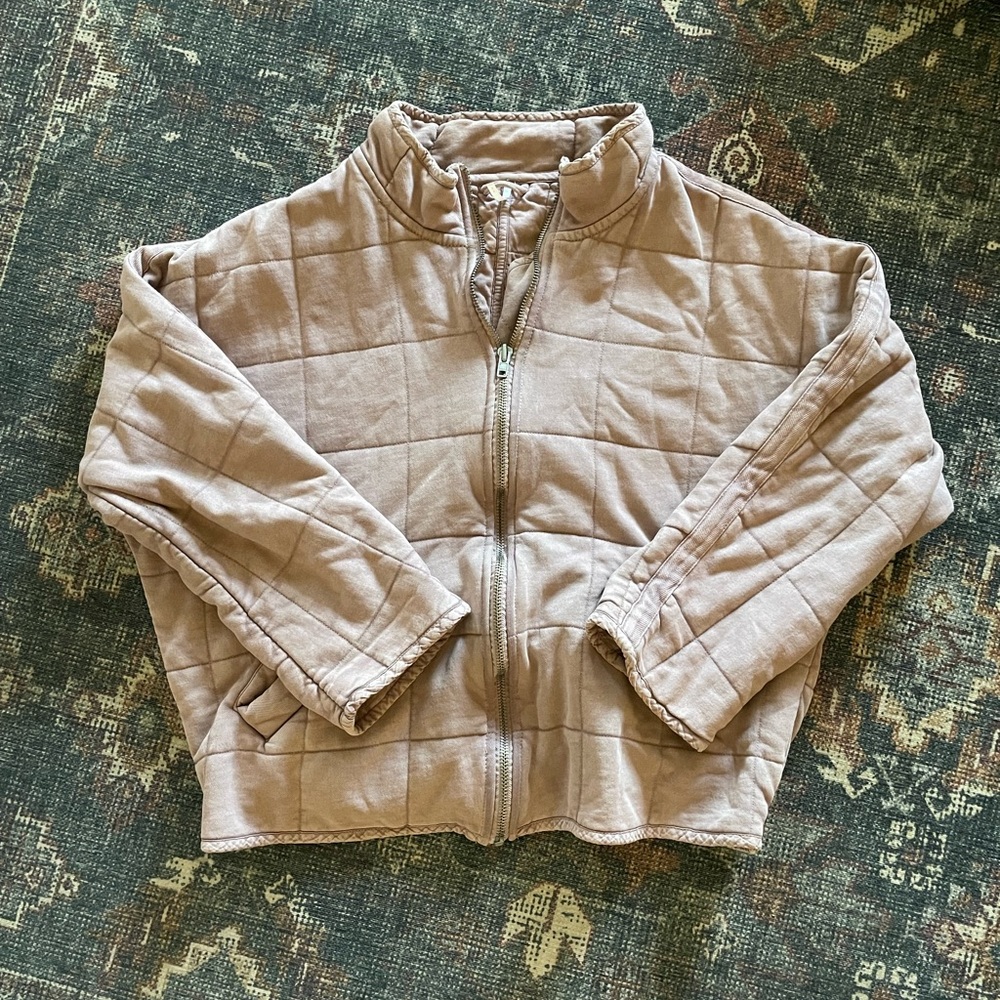 Free People Dolman Quilted Jacket